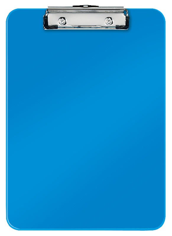 Clipboard simplu LEITZ Wow, PS - albastru metalizat