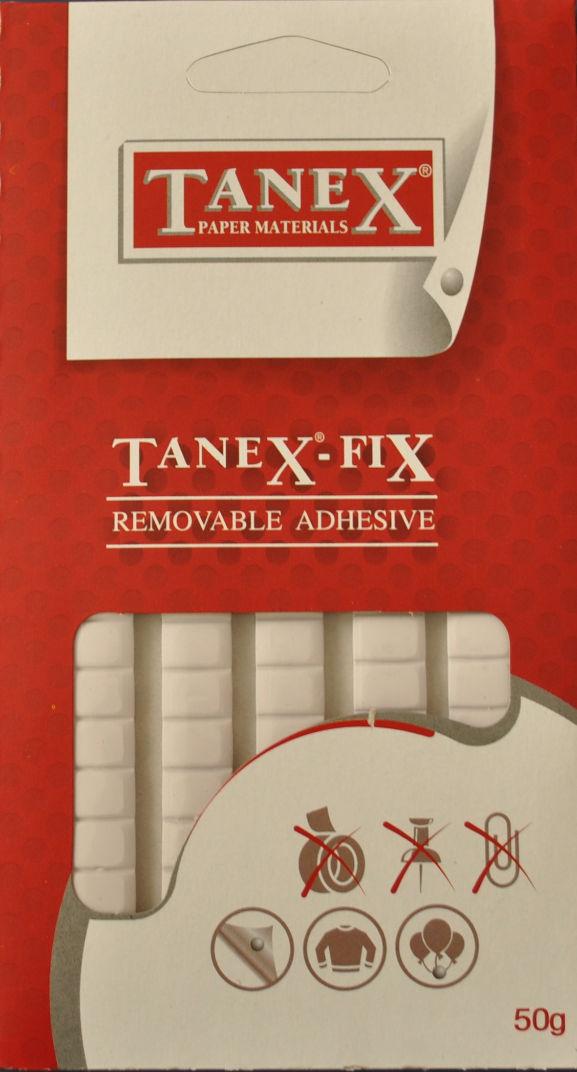 Pastile adezive nepermanente, 50gr, 85buc/set, Tanex Fix