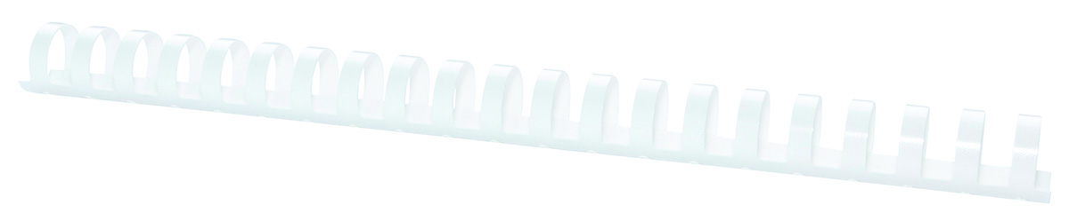 Inele plastic 22 mm, max 210 coli, 50buc/cut Office Products - alb