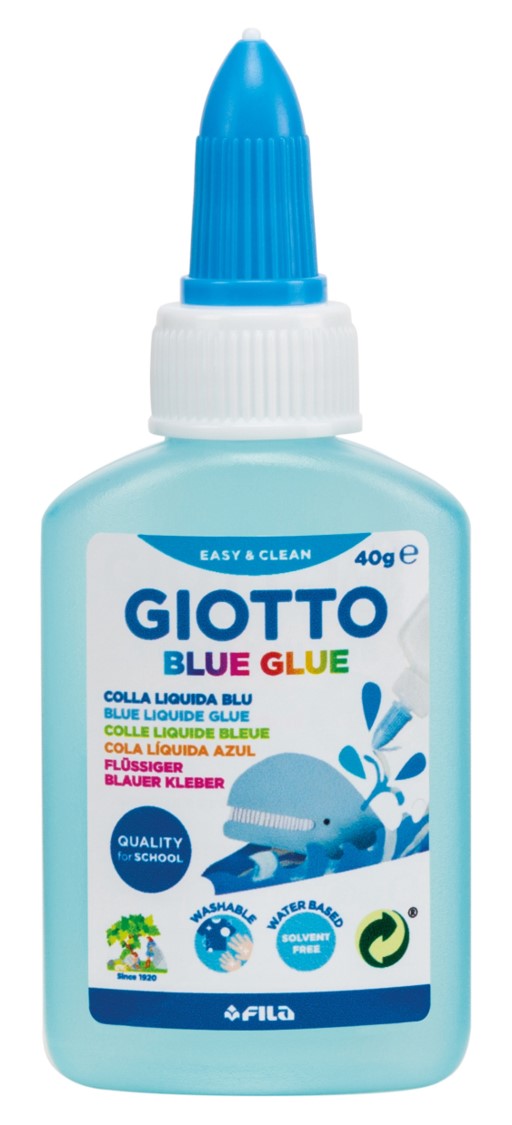 Lipici lichid 40gr, GIOTTO Blue Glue